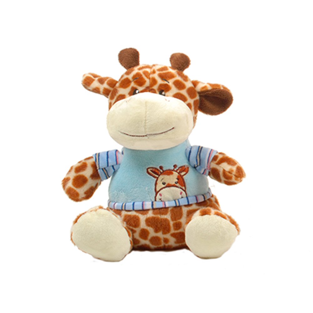 peluche jirafa camiseta baby de 23 cm   boof