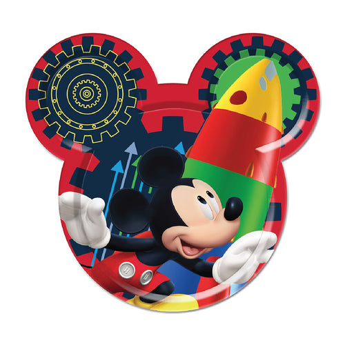 plato orejas mickey 12 x 8 unds