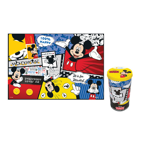 rompecabezas x 250 pzas lata mickey mouse