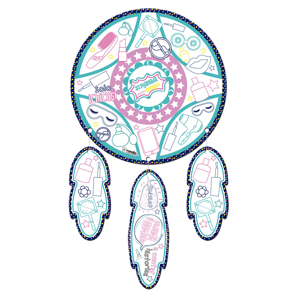 atrapasuenos pijamada x 8 unds