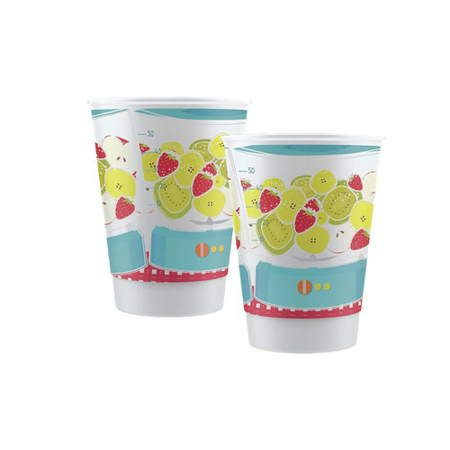 vasos chefs x 8 unds