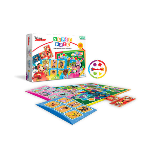 superpack x 3 juegos disney junior