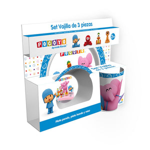 set vajilla pocoyo