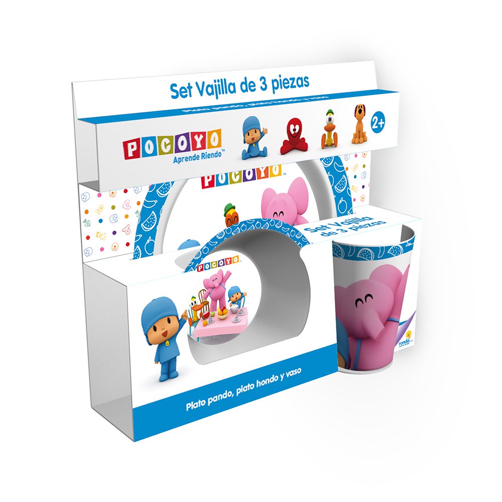 set vajilla pocoyo