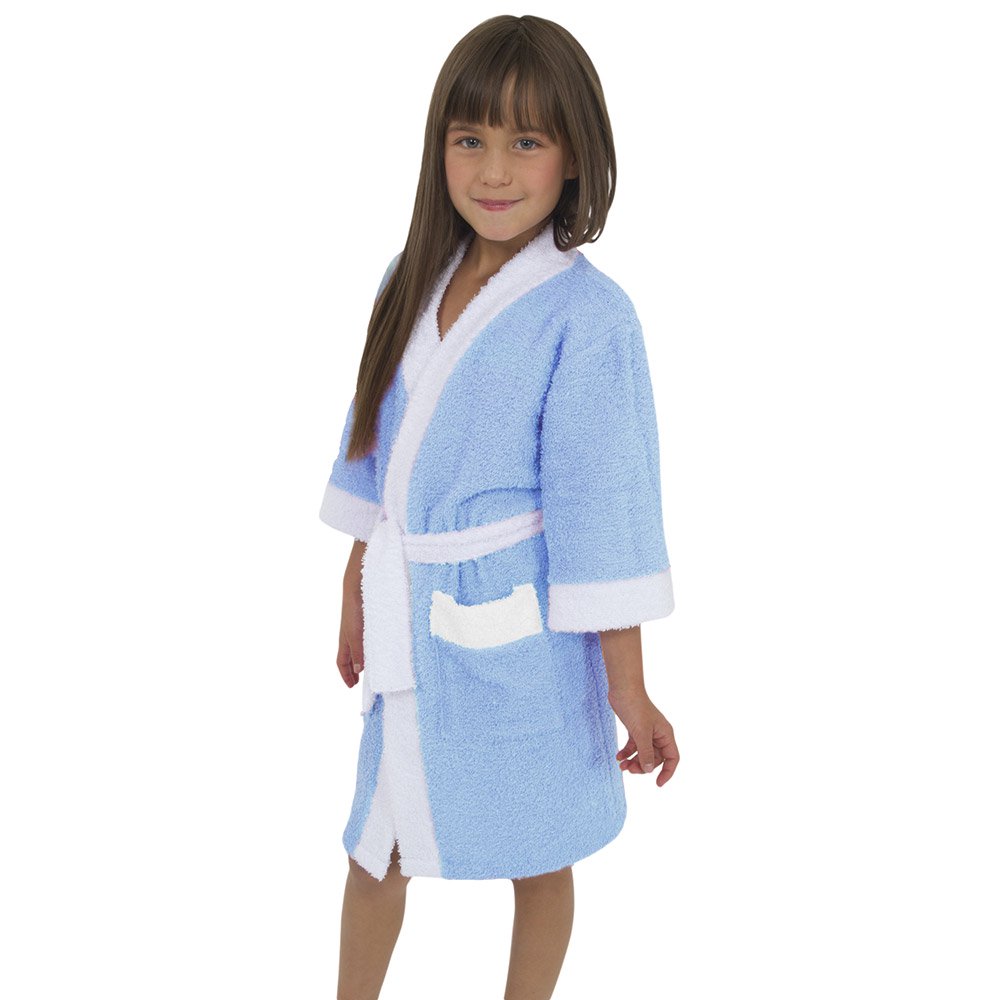 bata de bano infantil lundi azul talla 10