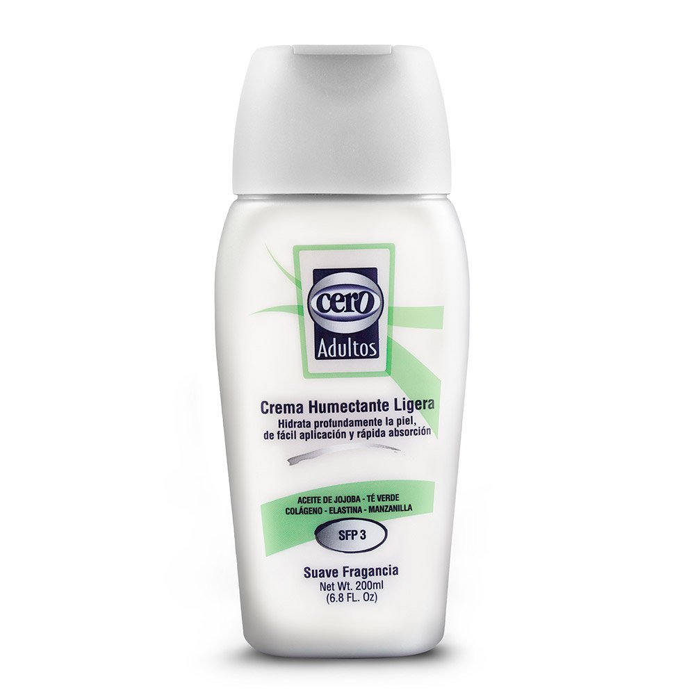 crema humectante ligera cero 200ml