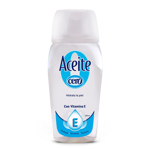 aceite con vitamina e cero 200ml