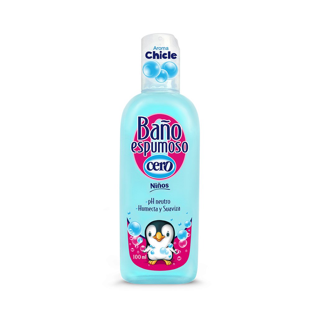 bano espumoso chicle cero 100ml