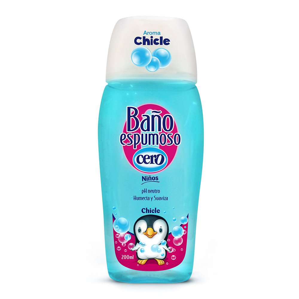 bano espumoso chicle cero 200ml