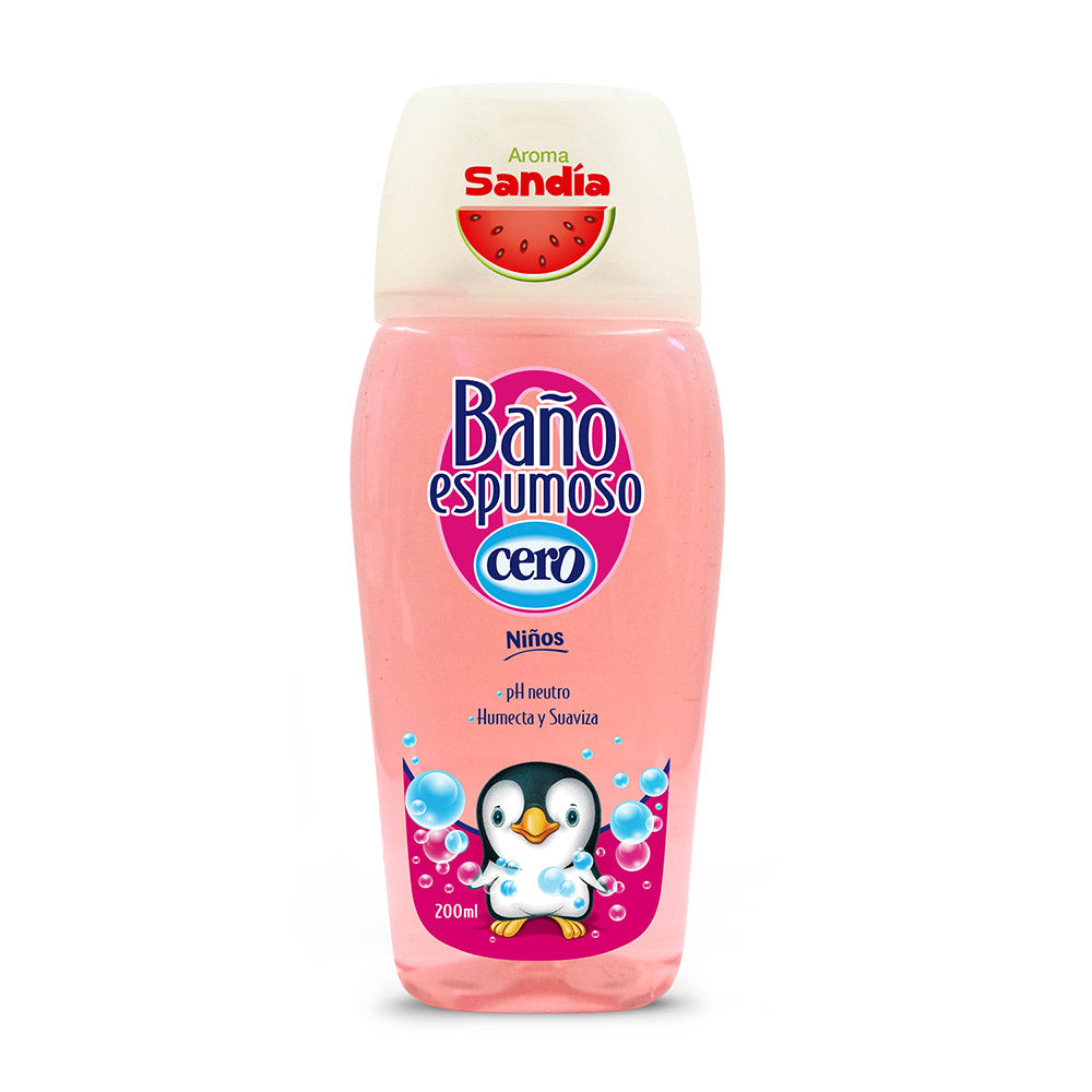 bano espumoso sandia cero 200ml