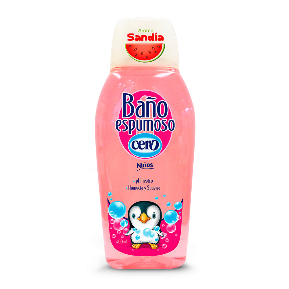 bano espumoso sandia cero 400ml