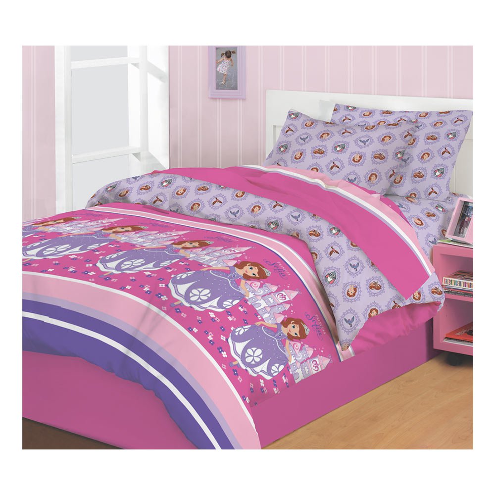 sabanas princesa sofia   cama doble castillo