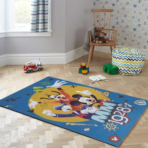 alfombra infantil mickey 42 x 67 cm diseno 1 vertical