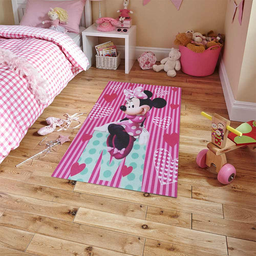 alfombra infantil minnie 42 x 67 cm diseno 2 vertical