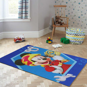 alfombra infantil mickey carreras 67 x 120 cm diseno 2 vertical