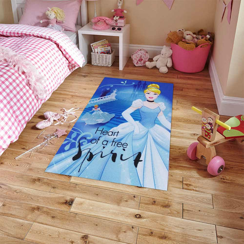 alfombra infantil princesas 42 x 67 cm diseno 1 vertical