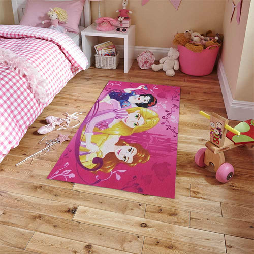 alfombra infantil princesas 42 x 67 cm diseno 3 horizontal