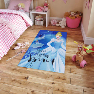 alfombra infantil princesas 100 x 140 cm diseno 1 vertical