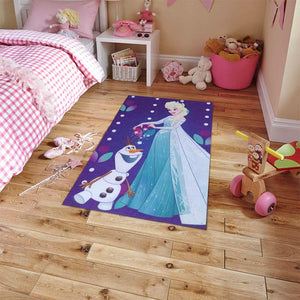 alfombra infantil frozen 42 x 67 cm diseno 2 vertical