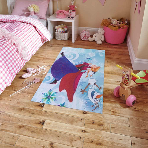 alfombra infantil frozen 67 x 120 cm diseno 4 horizontal