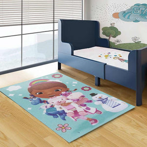 alfombra infantil doctora juguetes 42 x 67 cm diseno 3 vertical