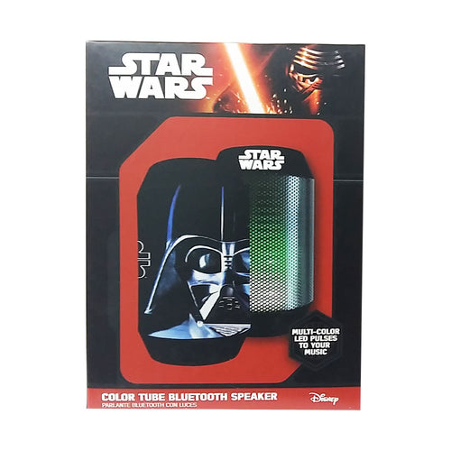 parlante bluetooth con luces nino star wars