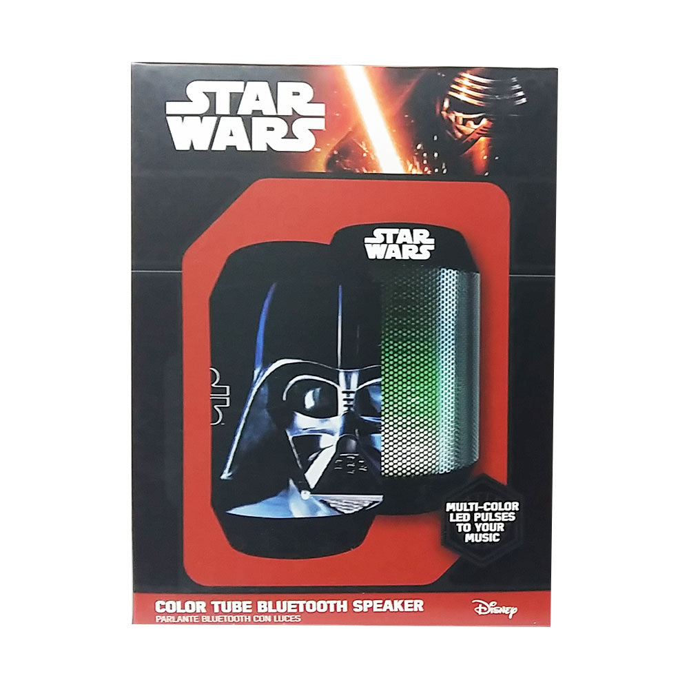parlante bluetooth con luces nino star wars