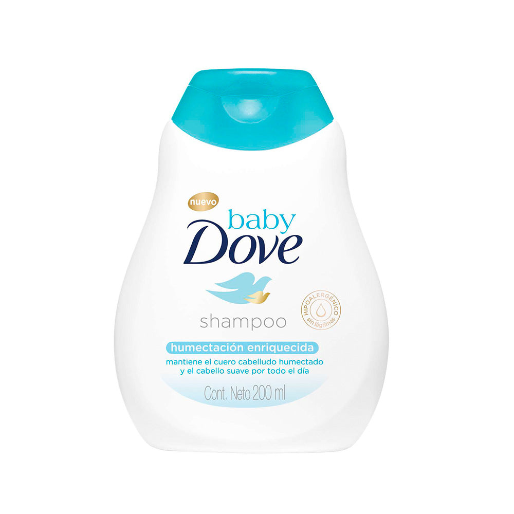 dove baby shampoo hidratacion enriquecida 200ml