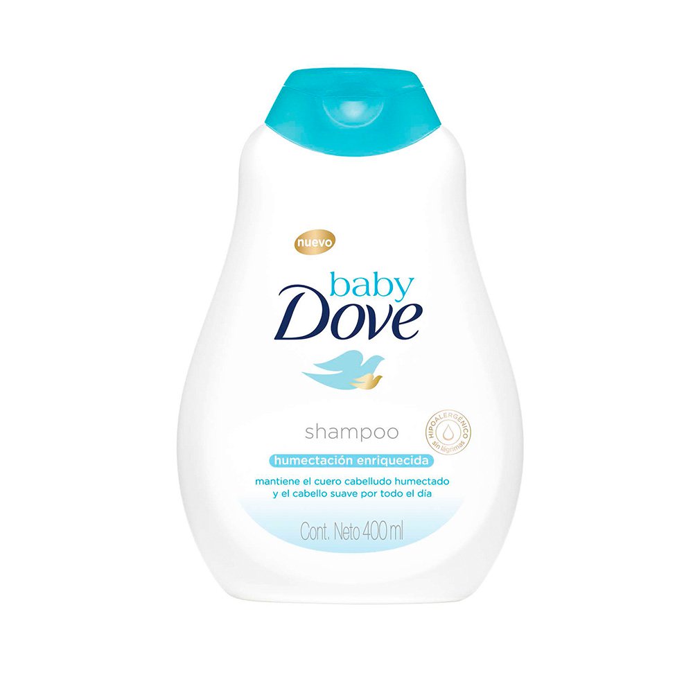 dove baby shampoo hidratacion enriquecida 400ml