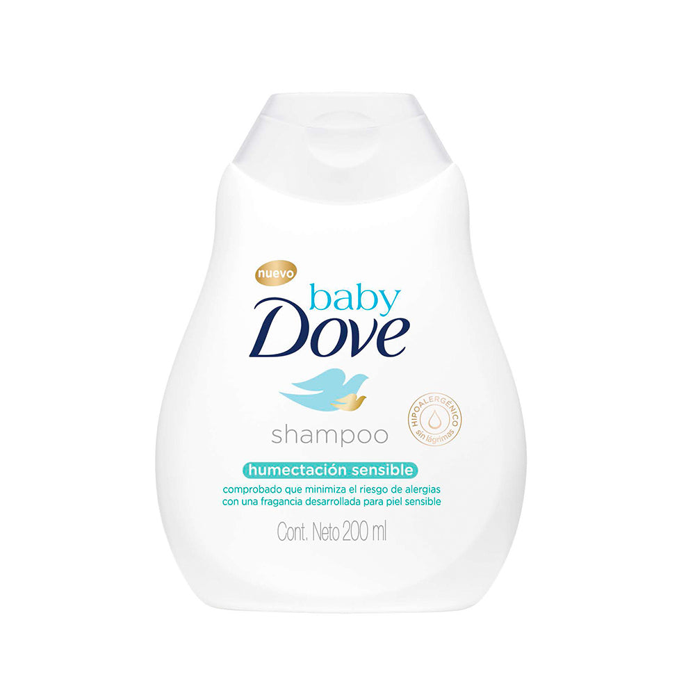 dove baby shampoo humectacion sensible 200ml