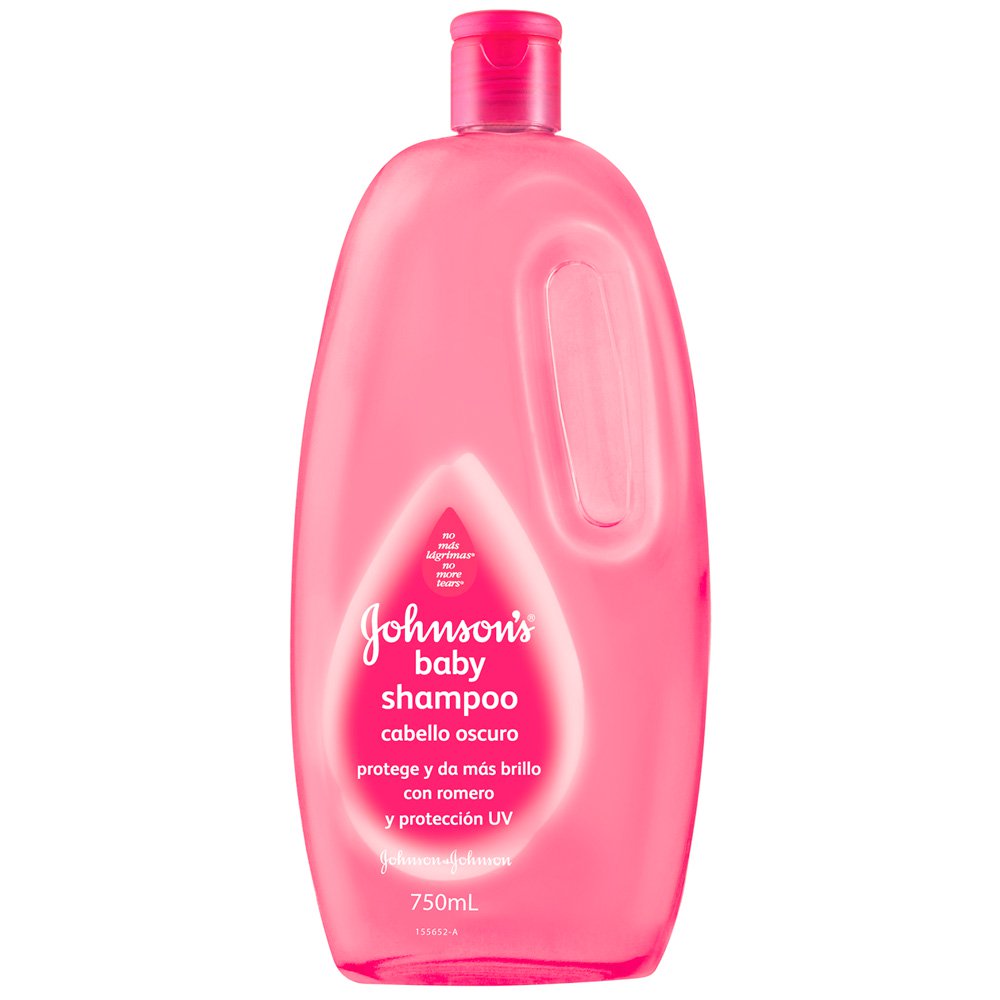 johnson s baby shampoo para cabello oscuro 750 ml