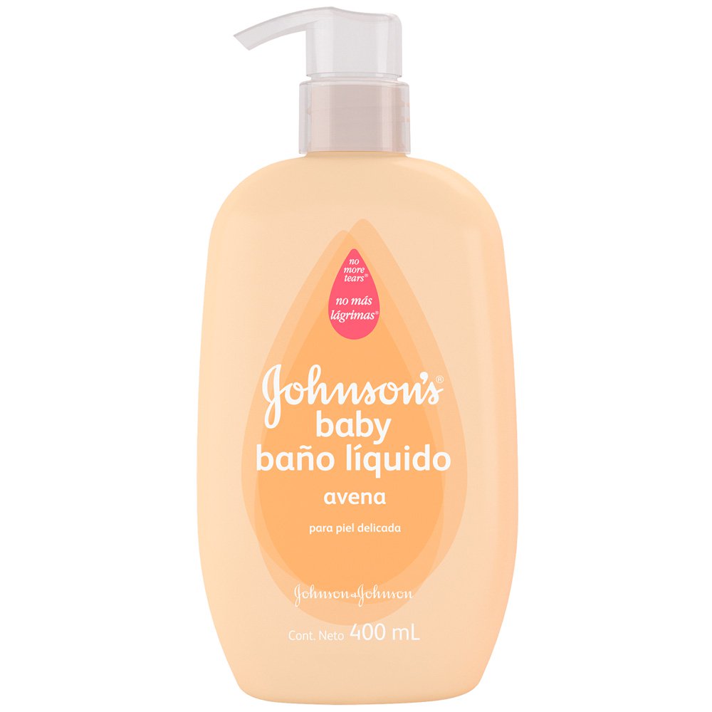 johnson s baby bano liquido de avena 400 ml