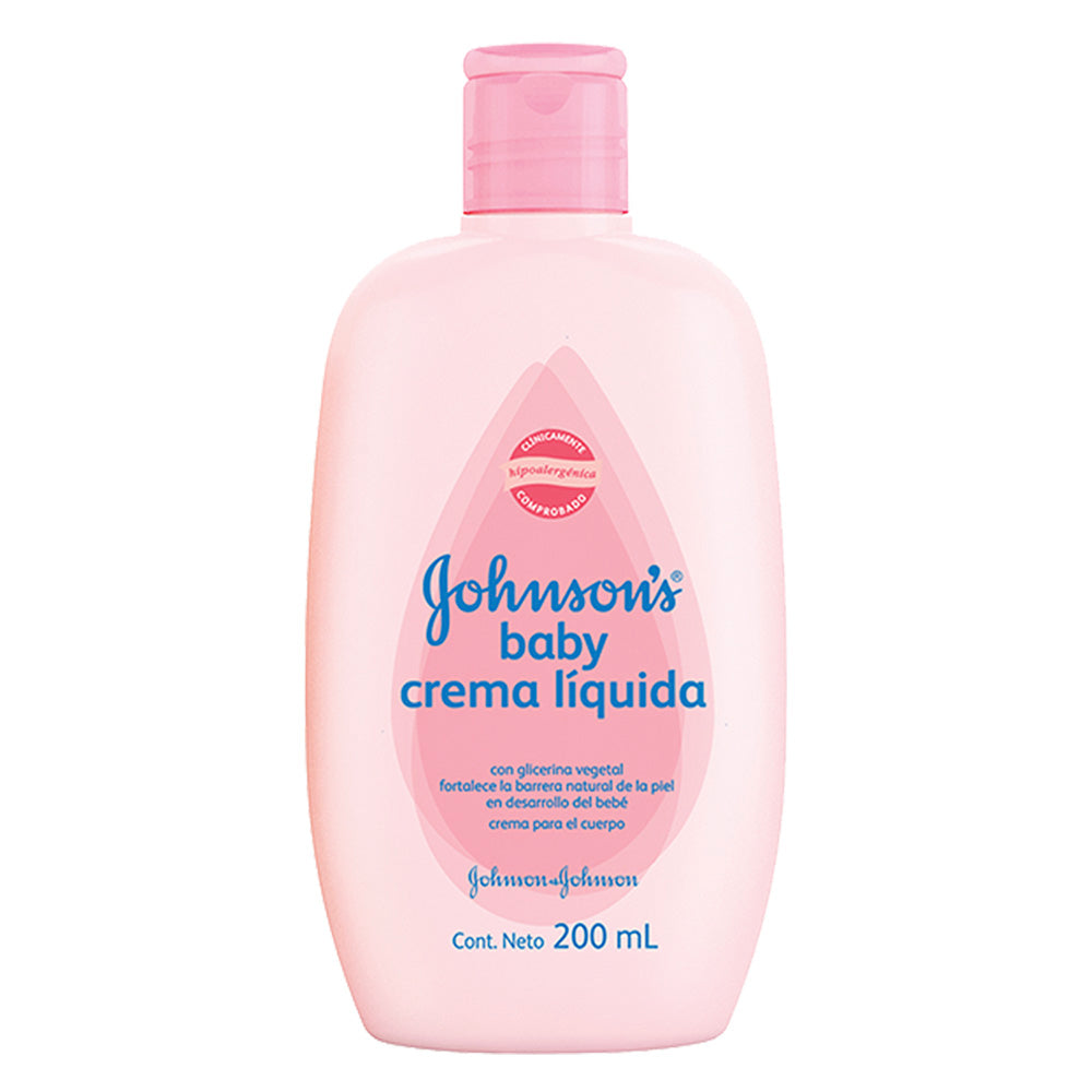 johnson s baby crema liquida original 200 ml