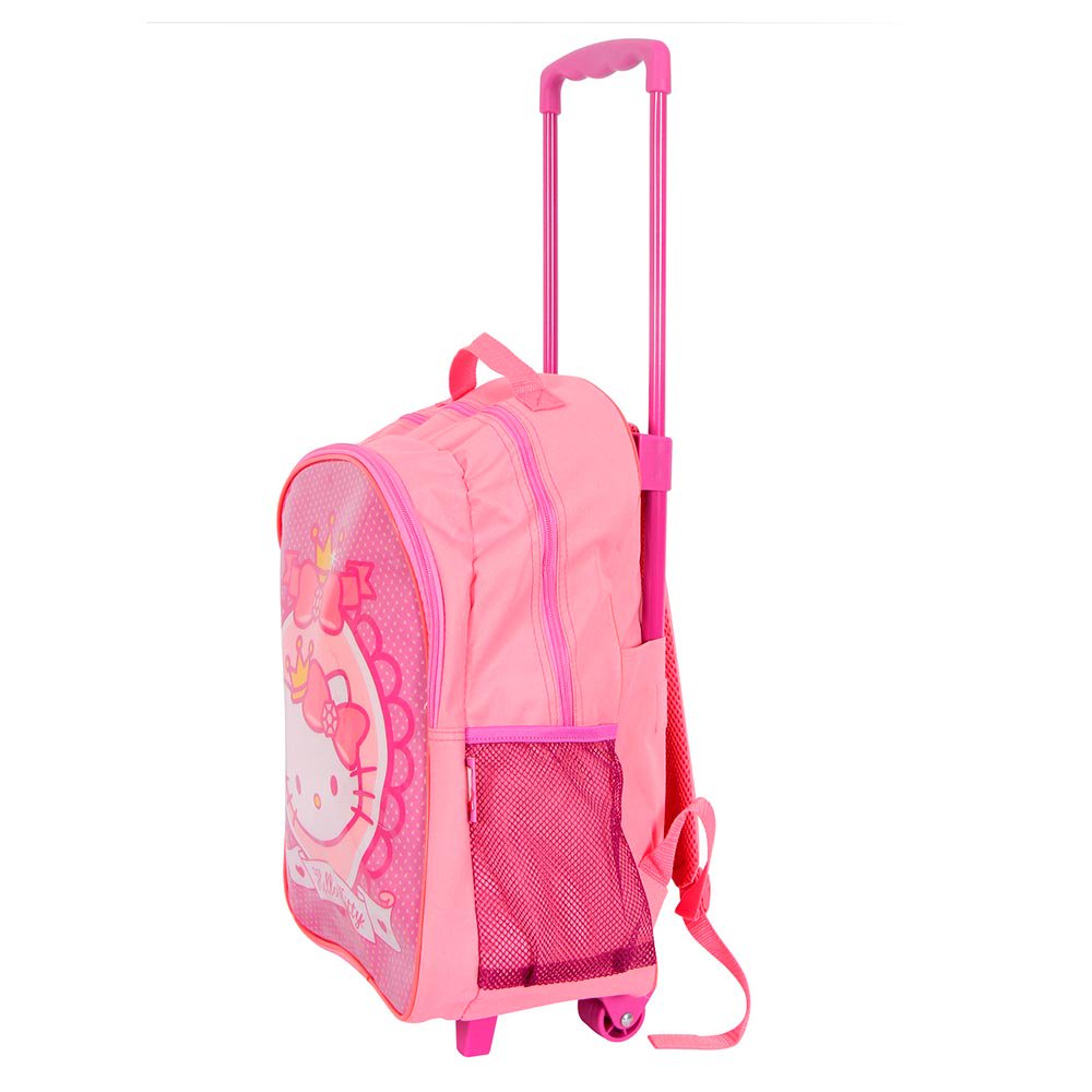 morral con ruedas hello kitty princesa