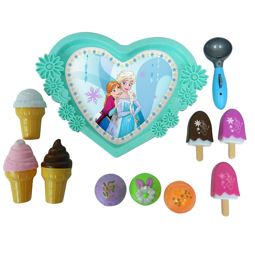 set de helados frozen con 11 piezas