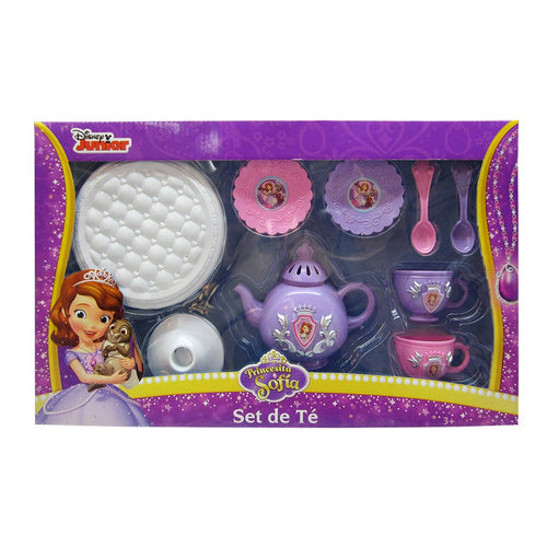 set de te princesita sofia con 10 piezas