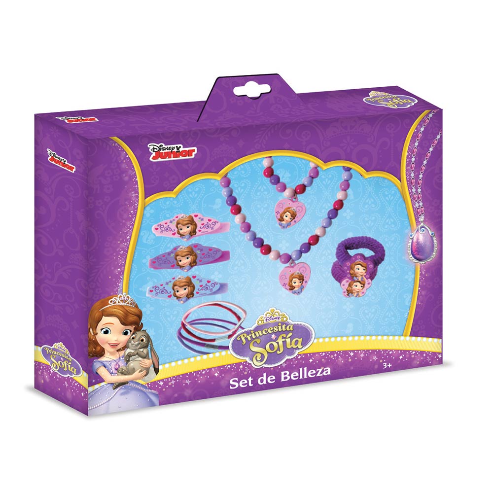 set de belleza x 18 pcs princesita sofia