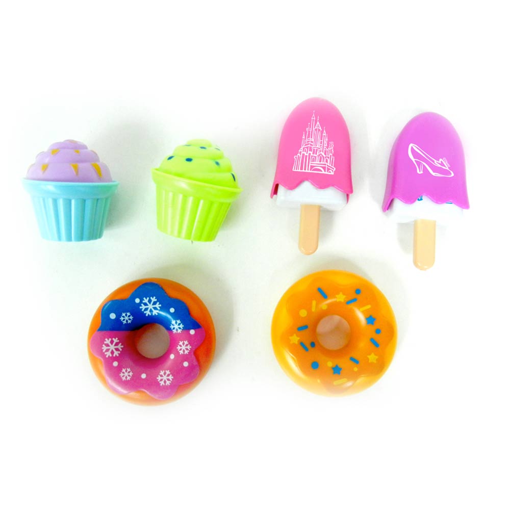 set de postres disney princesas con 6 piezas