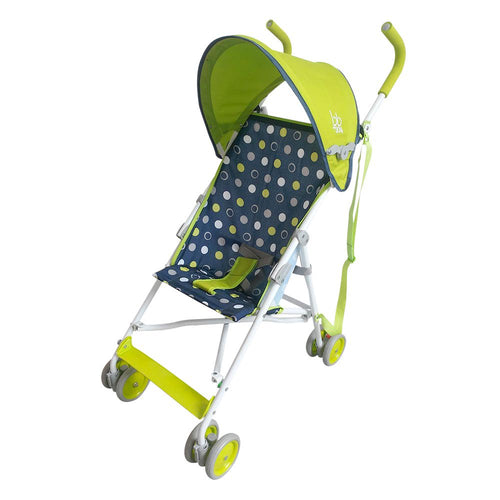 coche paraguas  joy nino color verde con azul marca bbjoy