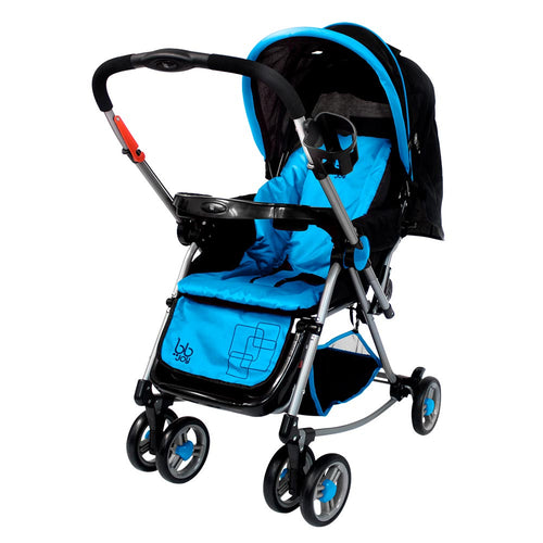 coche mecedora  swing  baby rocking color azul marca bbjoy