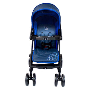 coche de lujo explorer color azul marca bbjoy