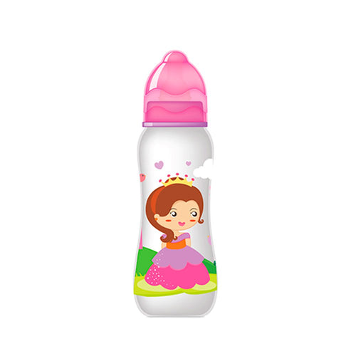 tetero facil agarre 250ml   8oz princesa marca bbjoy