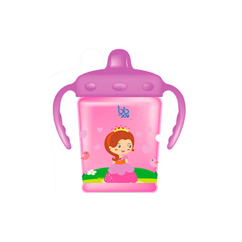 vaso entrenador antiderrame 250ml   8oz princesa marca bbjoy