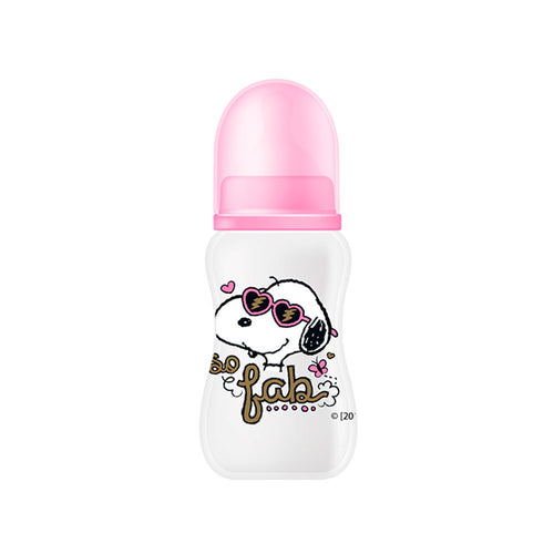tetero facil agarre 125ml   4oz   marca peanuts color rosado