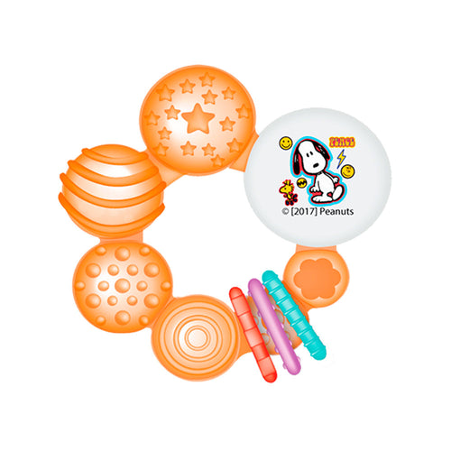 rascaencias   marca peanuts color naranja