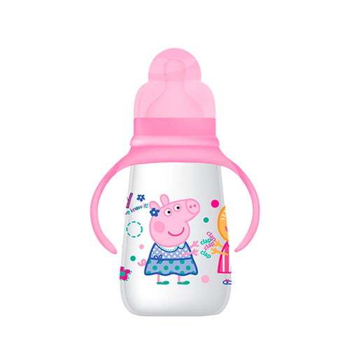 tetero con asa  150ml 5oz marca peppa pig
