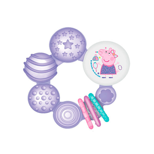 rascaencias  marca peppa pig color morado