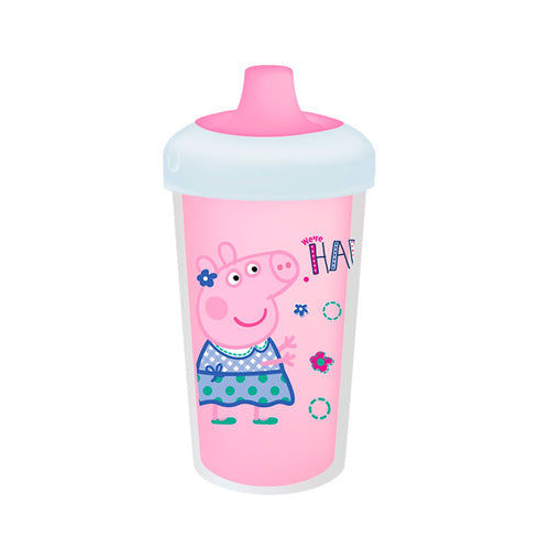 vaso termico antiderrames 210ml 7oz marca peppa pig