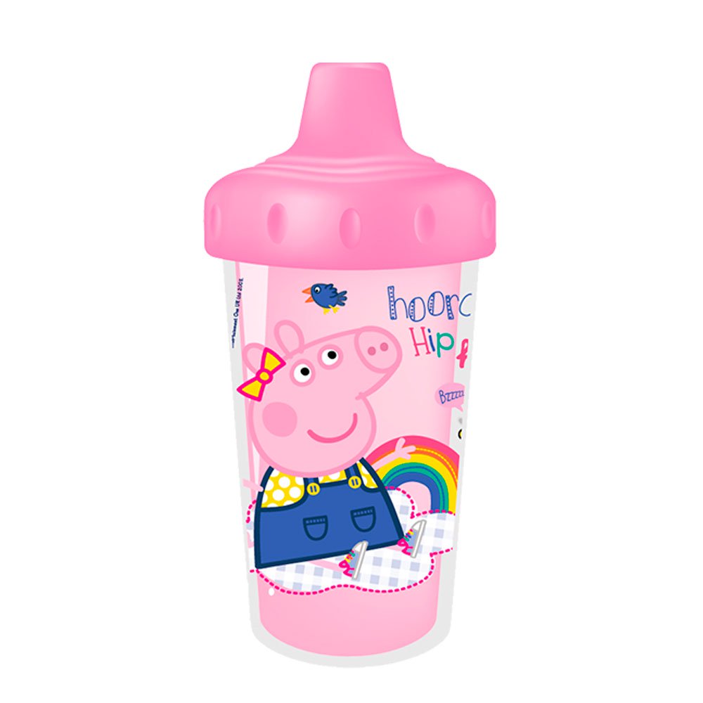 vaso termico antiderrames   300ml 10oz marca peppa pig