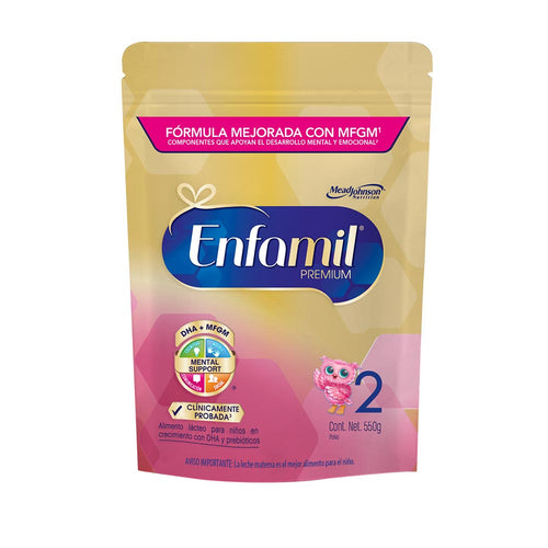 enfamil premium 2 x  550g de 6 a 12 meses